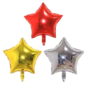 BONA Balão 3D para festa de aniversário, casamento, eventos, material para balão de ar Star