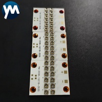 Módulo LED UV de 36W 395nm con Placa de Cobre, Chip LED UV, Lámpara para Impresora UV, para Curado de Tinta, Impresión, Secado de Barniz