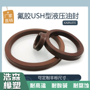 ซีลน้ำมันไฮดรอลิกฟลูออโรรับเบอร์ Kairuite รุ่น UsH ขนาด 11.2-275 มม. ทนความร้อนสูงสำหรับกระบอกสูบ - Product Image 3