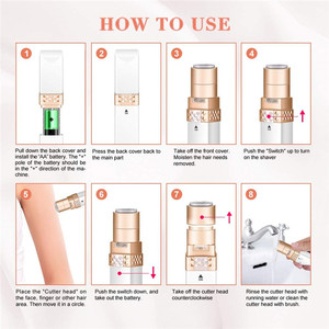 Depiladora Facial Eléctrica Profesional Portátil e Indolora, Recargable, Depilación Facial Permanente - Product Image 6