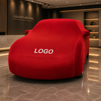 Housse de voiture de luxe en satin extensible, douce et élastique, pour intérieur, ajustement personnalisé, anti-poussière, respirante, protection de garage pour berlines et SUV