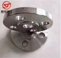 Bride de soudage à douille en acier au carbone haute pression PN6-PN40 A105 16Mn Type transversal Surface polie DN10-DN80 Marque Shunfa