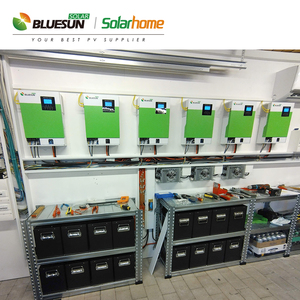 CE Off-Grid <b>Solar</b> <b>Power</b> System Home <b>Solar</b> <b>Kit</b> with Lithium Ion Batteries MPPT Controller 5kW Load Capacity - Product Image 5