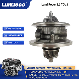Cartucho Turbo izquierdo Linkteco para Land <span class=keywords><strong>Rover</strong></span> 3,6 TDV8 <span class=keywords><strong>200</strong></span> Kw 272 HP 2005-2009 6H4Q-6K682-HF 6H4Q-6K682-HG LR004040 LR004527 - Product Image 4