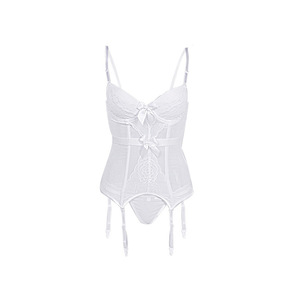 Corsé de encaje negro de calidad para mujer, lencería Sexy de talla grande, corsés de pecho grande y corpiño, lencería para mujer - Product Image 5