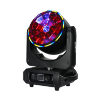 Projecteur LED mobile Big Bee Eye Zoom Wash 19x15 RGBW 4-en-1 avec zoom, 19x15W B-Eyes Big Bee Eye DMX512 pour utilisation sur scène et en bar