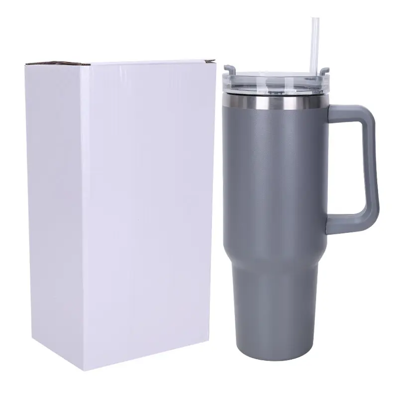 Gint Vacuum Metal Cup Stainless Travel Mug Custom Tumbler 40oz Insulated Handle Tumbler
