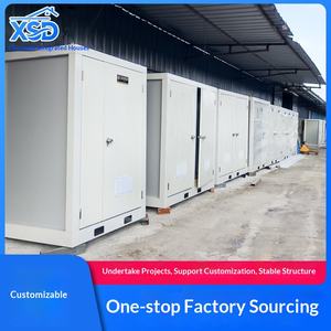 Nouvelle toilette mobile extérieure double, conteneur de toilette, toilette de site touristique, construction simple, toilette amovible - Product Image 2