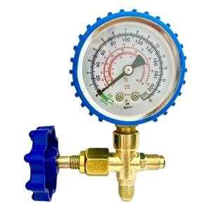 Manómetro de Refrigerante 466 de un Solo Manómetro para Reparación de Aire Acondicionado de Automóviles, Herramientas de Carga de Refrigerante 134 para Aire Acondicionado, Directo de Fábrica - Product Image 1