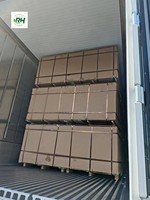 Panneau MDF surdimensionné en mélamine à surface lisse, faible teneur en formaldéhyde, 1220x2745/3050mm 1830x2440/3660mm, utilisation intérieure