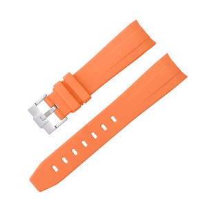Bracelet de montre pour Omega X <span class=keywords><strong>Swatch</strong></span> Joint MoonSwatch Strap Seamaster 300 Hommes <span class=keywords><strong>Femmes</strong></span> 20mm Rubber Silicone Curved End Bracelet pour Seiko - Product Image 3