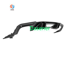 Diffuseur de pare-chocs arrière en PP noir brillant pour <span class=keywords><strong>Ford</strong></span> <span class=keywords><strong>Mustang</strong></span> <span class=keywords><strong>GT</strong></span> GT500 2018-2020, fabriqué par Honghang Factory - Product Image 4