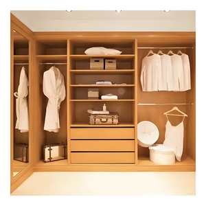 Prima moderno diseño personalizado armario único de alta calidad muebles de dormitorio armario <span class=keywords><strong>Interior</strong></span> de madera - Product Image 3