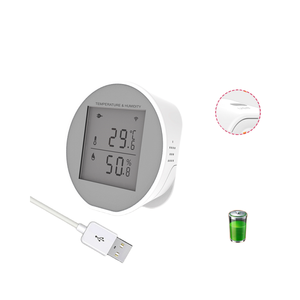 Sensor de Temperatura y Humedad Tuya Zigbee con Pantalla LCD, Compatible con Tuya, Alexa y Google Home Assistant - Product Image 1