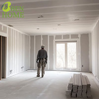 Panneaux muraux et de plafond en plaque de plâtre durable pour la décoration des bâtiments résidentiels et commerciaux
