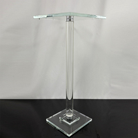 60cm Hauteur Fleur Stand Lustre De Mariage Table Cristal Pièce Maîtresse MH-Z0485