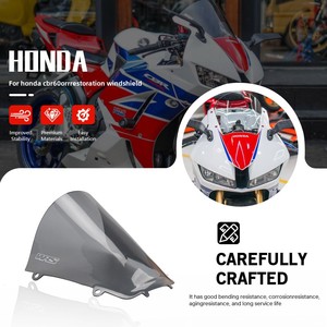 ชิลด์บังลมหน้ารถมอเตอร์ไซค์ <span class=keywords><strong>CBR600RR</strong></span> รุ่นปรับ<span class=keywords><strong>แต่ง</strong></span>สำหรับการแข่งขัน รุ่นยกสูง สำหรับปี 2021-2025 - Product Image 2