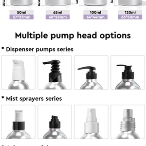 Botellas de Aluminio Metálicas para Cosméticos de 100ml, 120ml, 180ml, Botella Metálica Vacía, Envase para Aceites Esenciales, Botella para Perfume - Product Image 6