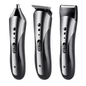 Kemei 3 in 1 Best Quality Hair Clippers Nose Trimmer Man's Shaver KM 1407 Wholesale