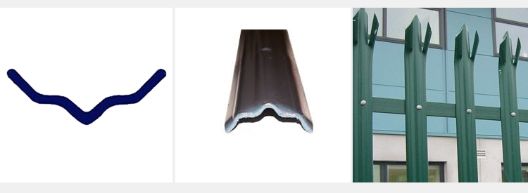 latest company news about UK market W pale galvanized steel palisade fence prices  1