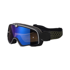 Gafas de Motocross Vintage Retro Ligeras con Marco Completo de TPU, Lentes de PC Anti-UV, Resistentes al Viento, Transpirables, para Deportes al Aire Libre y Viajes - Product Image 4