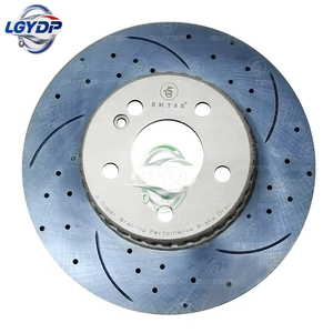 Disco <span class=keywords><strong>de</strong></span> <span class=keywords><strong>Freno</strong></span> Delantero <span class=keywords><strong>de</strong></span> Acero <span class=keywords><strong>de</strong></span> Alto Rendimiento LGYDP OEM 0004212712 0004212512 0004212212 para Benz M274 W205 W213 X253 24 Meses - Product Image 2