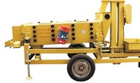 Machine de nettoyage et de classement de grain de blé, machine agricole