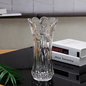 Vaso simples engrossado tamanho S para decoração de mesa de sala de estar por atacado