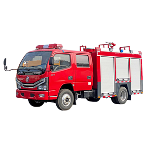 Camion de lutte contre l'incendie polyvalent Dongfeng 4X2 3000L à eau et mousse pour les interventions d'urgence des communes et des usines - Product Image 1