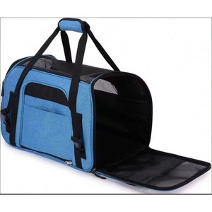 Free Sample Reflective Airline Approved Breathable Pets' Travel <b>Bag</b> Durable Pet <b>Carrying</b> Foldable Carrier <b>Dogs</b> Travel <b>Bag</b> - Product Image 4