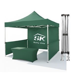 Tente événementielle personnalisée 3m*3m pour entreprises, sans quantité minimale de commande, imperméable, abri robuste pour événements, tentes pour salons professionnels - Product Image 1