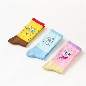 ถุงเท้าลายการ์ตูนฮาราจูกุของผู้ชายถุงเท้าลายการ์ตูนผ้าคอตตอนจากร้าน <span class=keywords><strong>Sox</strong></span> 2024 - Product Image 2