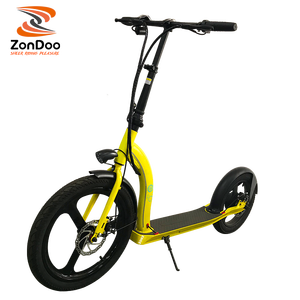 ZonDoo Trottinettes électriques à succès, grande roue de 20 pouces avec moteur de 350 W, trottinette électrique pliable, moto électrique pour adultes, fabrication chinoise - Product Image 2