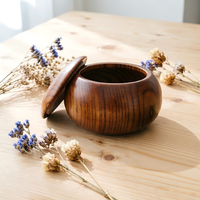 Boîte de rangement en bois massif naturel pour jeu de Go, Gobang, échecs, accessoires