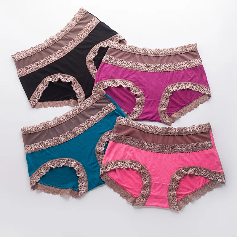 In Stock Transparent Mesh Ladies Sexy Lingerie,Wholesale Womens Sexy Underwear,Hipster Lace Women's Panties