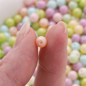Acrylic Seed <b>Beads</b> 5mm Round <b>Loose</b> <b>Beads</b> For Jewelry Making DIY Accessories Bulk Pack - Product Image 3