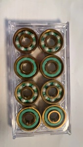 Chất lượng cao tùy chỉnh ván trượt 608 ABEC 7 vòng bi 627 2rs 627 ZZ abec9 Chrome thép rãnh sâu bóng loại giá rẻ Skate Hội Đồng Quản Trị - Product Image 4