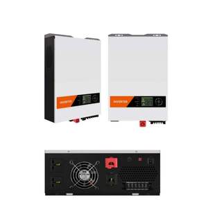 <b>Solar</b> Hybrid Pure Sine Wave Built-In <b>Solar</b> <b>Charge</b> <b>Controller</b> Grid for Commercial Use High Efficiency 91% 220V Output - Product Image 1