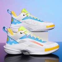 Chaussures de basketball personnalisables, résistantes à l'usure, avec soutien de la cheville et respirantes