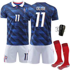 <span class=keywords><strong>Maillot</strong></span> domicile été 2026 de l'équipe de <span class=keywords><strong>France</strong></span> pour adultes – N°10 Mbappé, N°7 Dembélé, N°11 Olise (Hommes & Femmes) - Product Image 4