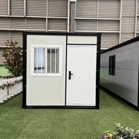 Maison conteneur pliable portable sur mesure pour bureau et habitation, modèle X
