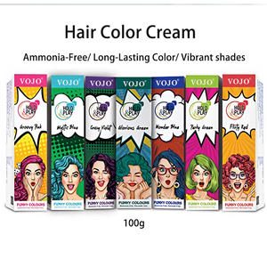 Tinta per <span class=keywords><strong>Capelli</strong></span> Semi-Permanente OEM/ODM 100g Senza Ammoniaca, Colorazione Diretta, <span class=keywords><strong>7</strong></span> Colori alla Moda per Uso Professionale - Product Image 2