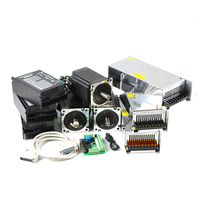 Kit CNC 3 axes 12nm Nema 34 Moteur pas à pas 150mm Longueurs 14mm Diamètre de l'arbre Diy Cnc Mill Router Lathe Robot