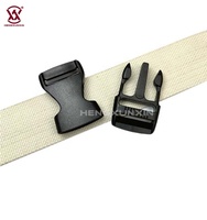 Boucle de ceinture réglable en plastique pour sangle de 25 mm, style professionnel, boucles à dégagement rapide, boucle robuste et résistante