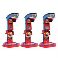 Machine de jeu d'arcade de boxe Dragon Fist en métal, à monnayeur anglais, pour le sport, avec garantie d'un an pour les centres de jeux