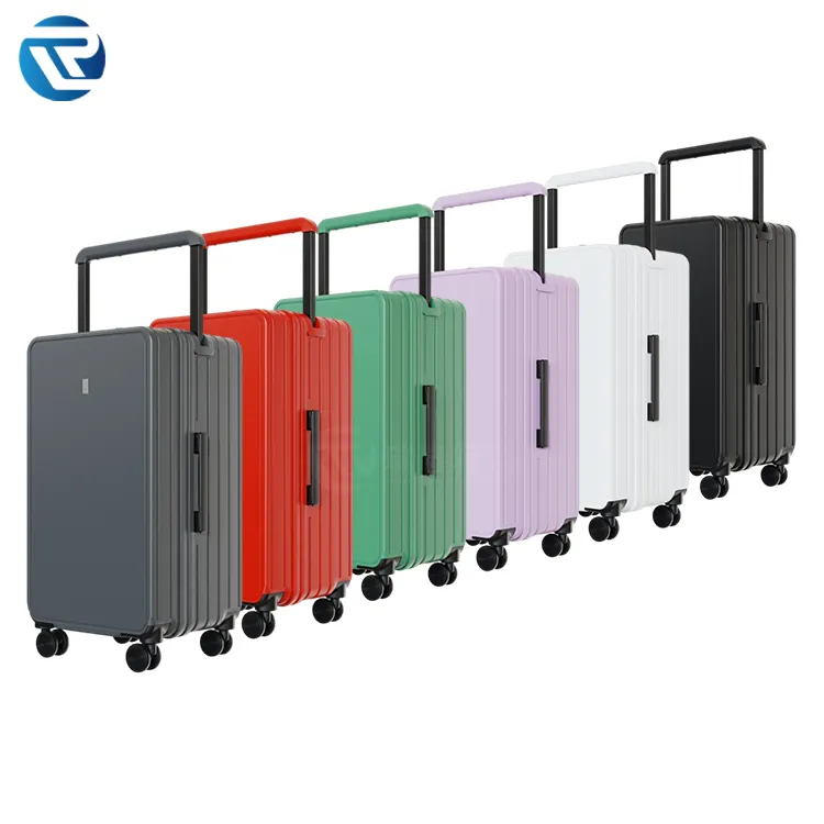 Usine directe Tsa serrure à combinaison PC 20 24 28 pouces sac de voyage chariot à bagages valise large cravate USB valise