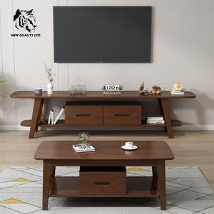 China Manufactory <b>Low</b> Cost Customized Large Stock Ready Ship Solid Wood Eco-Friendly Easy Assembly Newest Design Coffee <b>Table</b> - Product Image 6