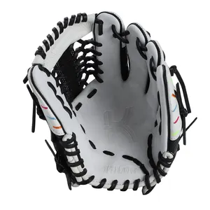 A2000 ถุงมือเบสบอลถุงมือเบสบอลหนังมืออาชีพผู้ผลิตจีนขวามือโยนอินฟิลด์ 11.5 นิ้ว