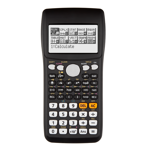 10+2 Digits Large Dot Matrix Display High Speed TY-TX807 Graphing Calculator Suitable for Use in Exams