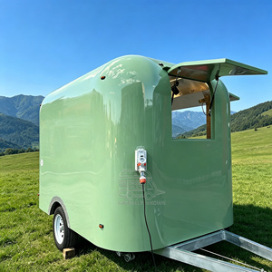 Camions de restauration entièrement équipés, remorques à glaces, chariots de petit-déjeuner, bars à café mobiles, chariots de vente ambulante - Product Image 4